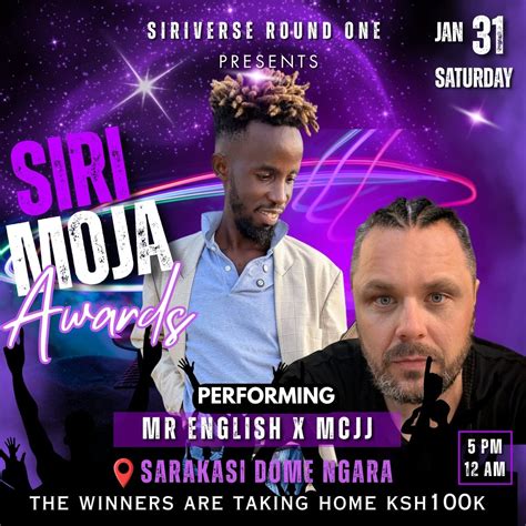 Sirimoja Nairobi 2026, Sarakasi Dome, Nairobi, 31 January 2026 | AllEvents