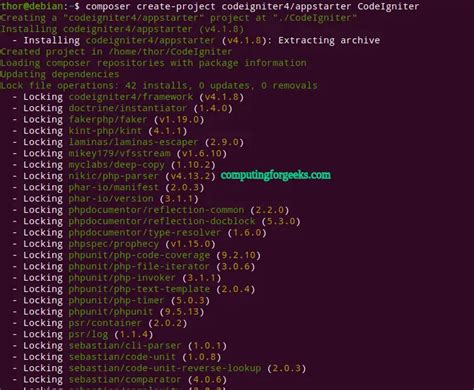 Image result for Install CodeIgniter 4 Composer