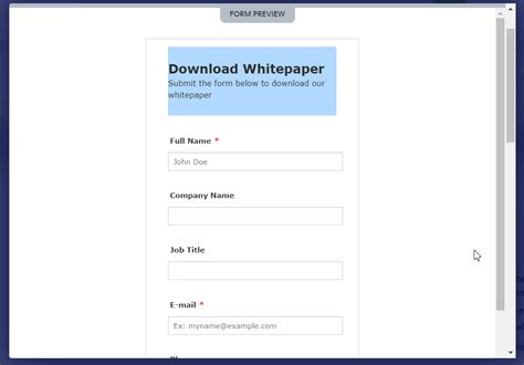 Lead Form Examples 的图像结果
