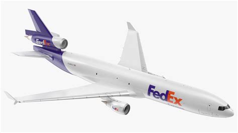 McDonnell Douglas MD11 FedEx Flight 3D Model $129 - .3ds .blend .c4d ...