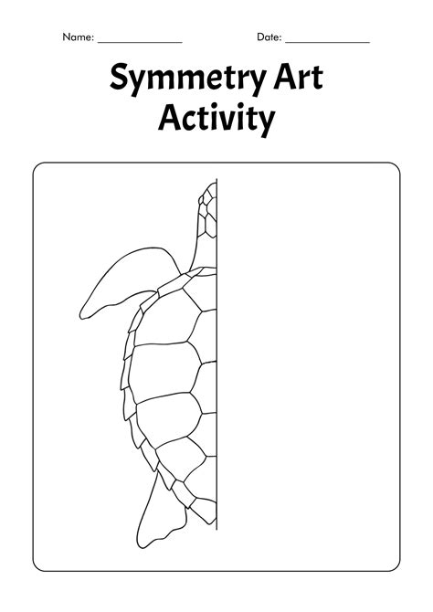 16 Best Images of Symmetry Art Worksheets - Symmetry Art Activity ...