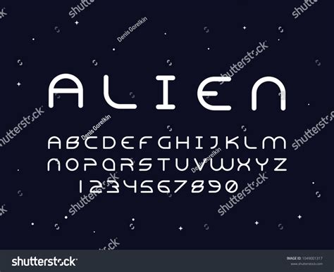 Alien Font Type 的图像结果