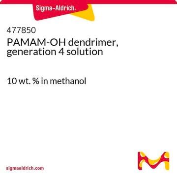 PAMAM-OH dendrimer, generation 4 solution 10 wt. % in methanol | Sigma ...