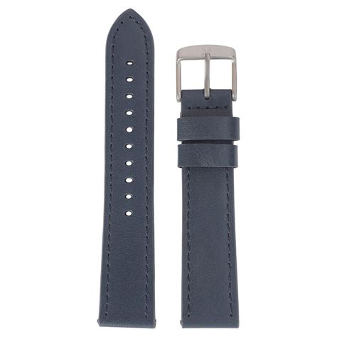 Buy Online 20 mm Blue Genuine Leather Strap for Men - 106028020sq_p | Titan