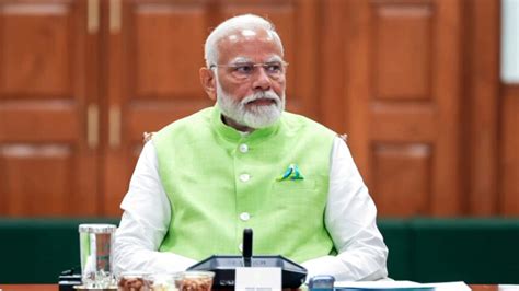 NDA leaders unanimously elect Narendra Modi as alliance leader