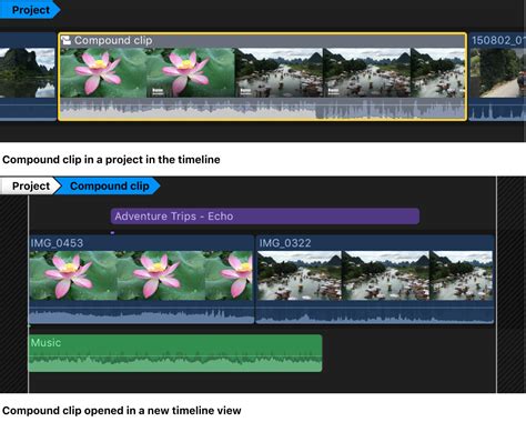 Edit compound clips in Final Cut Pro for Mac - Apple Support (IN)
