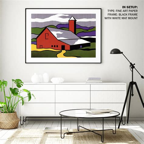 Buy Red barn ii Pop Art Painting & Art Print Online India at Best Price ...