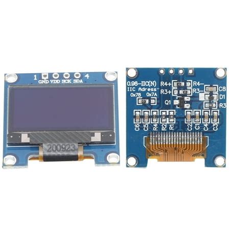 Loewten 128x64 Display Module,OLED Display Module,OLED Display Module White IIC Communication ...