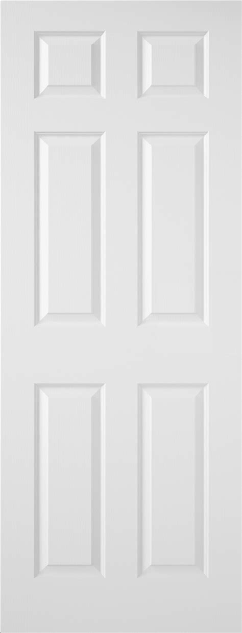 Premdor White Moulded Textured 6 Panel Internal Doors at Vibrant Doors