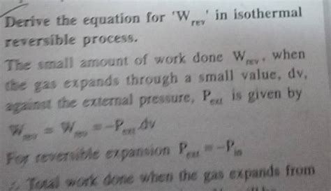 Image result for Isothermal Reversible Process