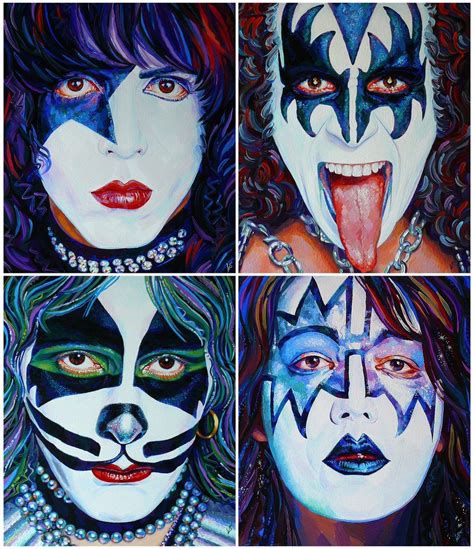 kiss concert makeup