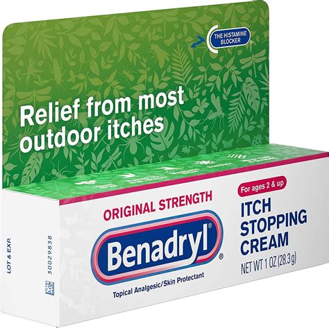 Benadryl Itch Stopping Cream Original Strength 1oz - Pack of 3 | Buy Now with Express ...