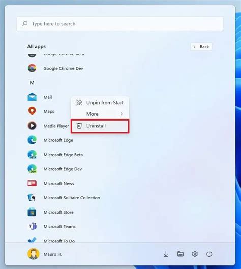 Image result for How to Remove a Program From Windows 11