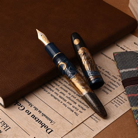 Sailor 1911 KOP Tora to Gekkou Fountain Pen - Tiger in the Moonlight ...