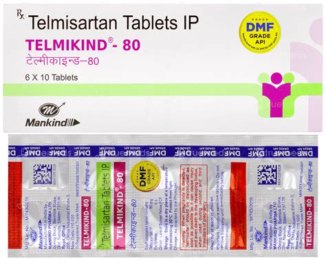 Telmikind 80 Tablet 10: Uses, Side Effects, Price & Substitutes