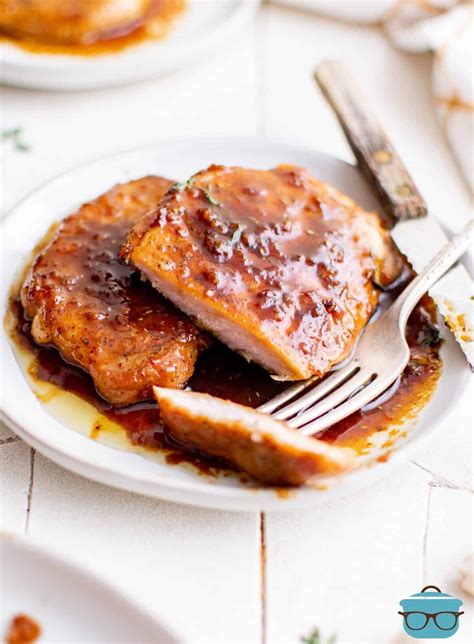 Honey Garlic Pork Chops - The Country Cook