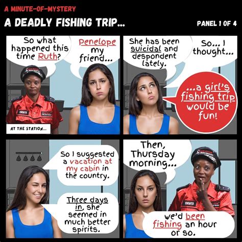Minute-Of-Mystery | A Deadly Fishing Trip... - South African Murder Mysteries
