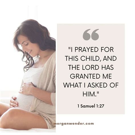 Beautiful Bible Verses for a Pregnancy Announcement - Morgan Wender