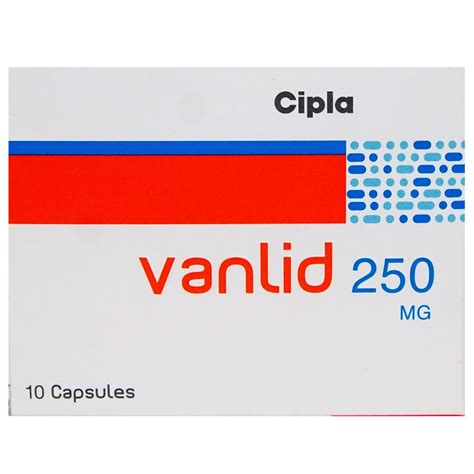 Vanlid 250 mg Capsule 10's Price, Uses, Side Effects, Composition ...