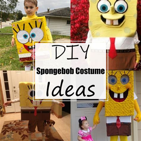 12 Quick to Make DIY Spongebob Costume Ideas - All Sands