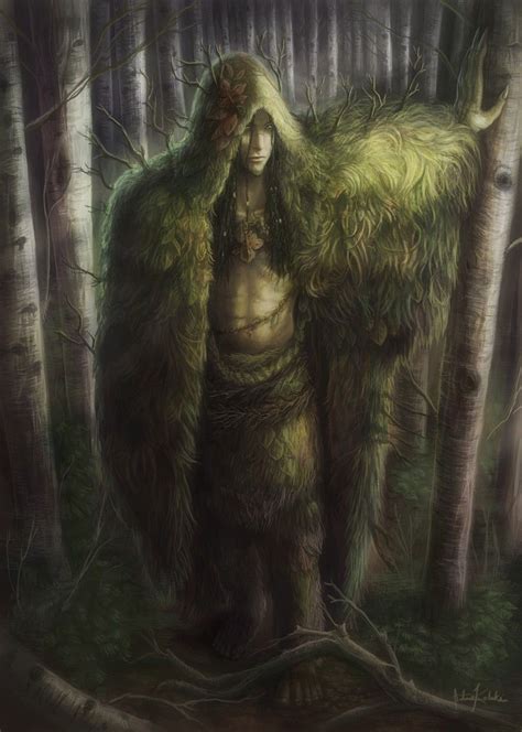 {Ghillie Dhu} by {Artemis Kolakis}{Mythical Creatures- Ghillie Dhu}The ...