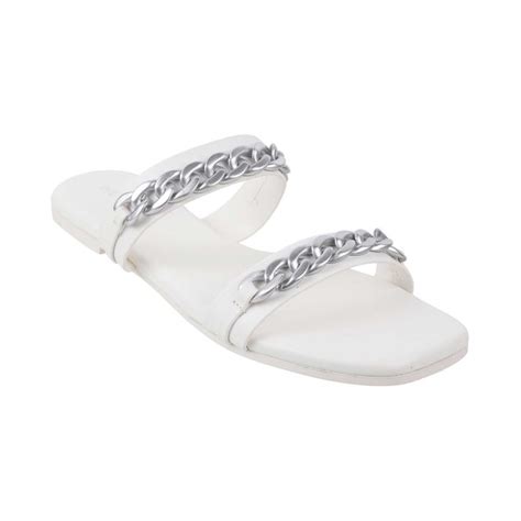 Buy Mochi Women White Casual Slip Ons Online | SKU: 41-4151-16-36 ...