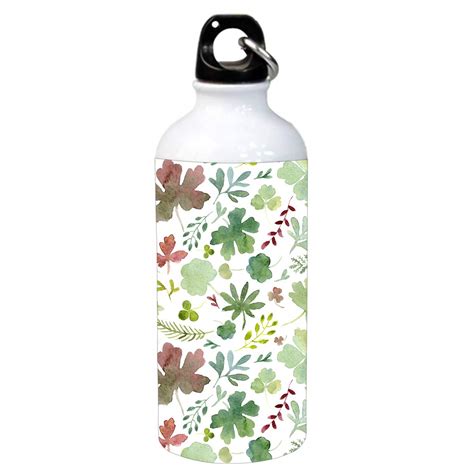 Trienterprises Digital Floral Printed Sipper Water Bottle 600 ml ...