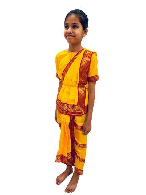 Bharatanatyam Indian Classical Dance Costume for Girls and Females ...