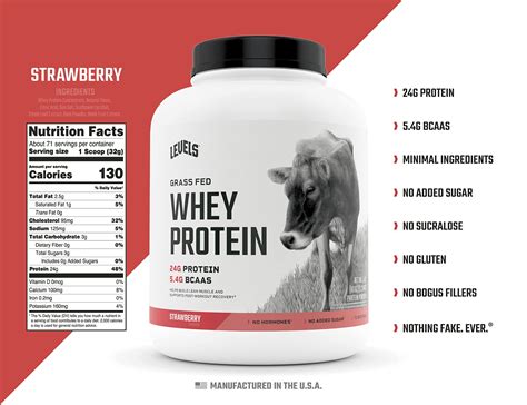 Snapklik.com : Levels Grass Fed 100% Whey Protein