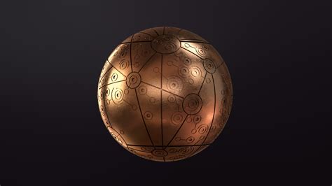 Treasure Planet Map Ball Prop