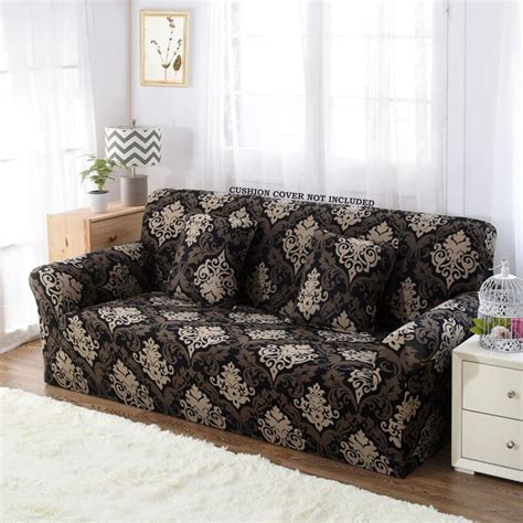 House of Quirk Universal Single Seater Sofa Cover Big Elasticity Cover ...