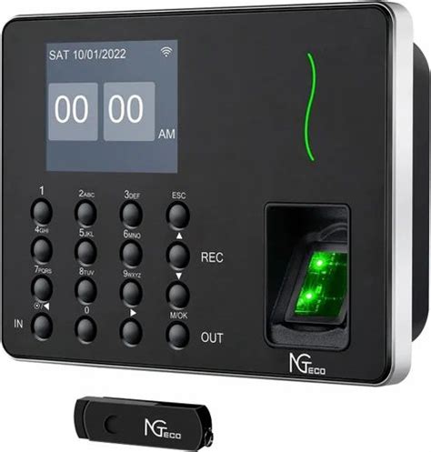 eSSL Biometric Attendance System - ESSL GL400 Fingerprint - Glass Door ...
