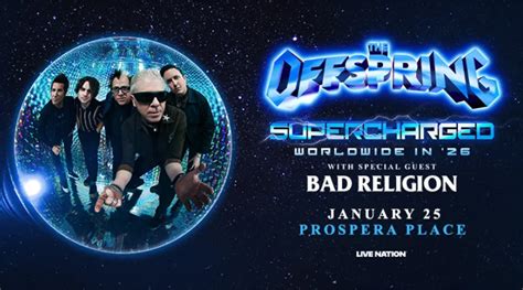 The Offspring and Bad Religion on January 25, 2026, Kelowna BC