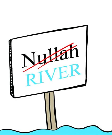 Nullahs That Were Once Rivers…