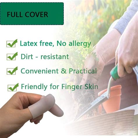 Kris-kikomy Gel Finger Protectors Finger Caps Silicone India | Ubuy