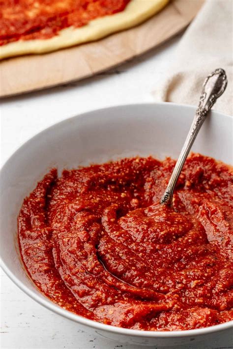 Sweet Pizza Sauce (Quick & Easy No-Cook - Dipping Sauce Too ...