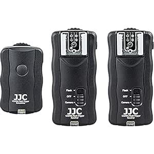JJC JF-U2 40249 Wireless Remote Control and Flash Trigger with Wired ...