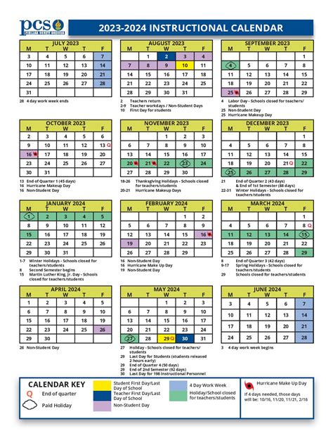 Pinellas County School Student Calendar 2025 2026