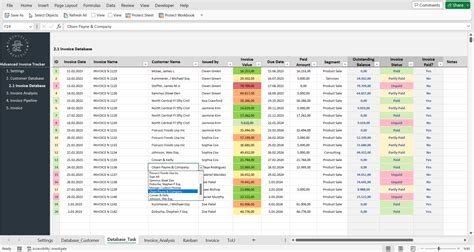 Image result for Invoice Tracking Spreadsheet Template