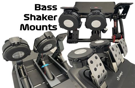 Sim Racing Mounts Dayton TT25 Bass Shaker Mounts & Adapters – For Sim ...