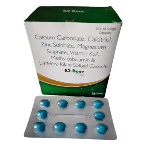 K2-Bone Softgel Capsule | Uses, Side Effects, Price | Apollo Pharmacy