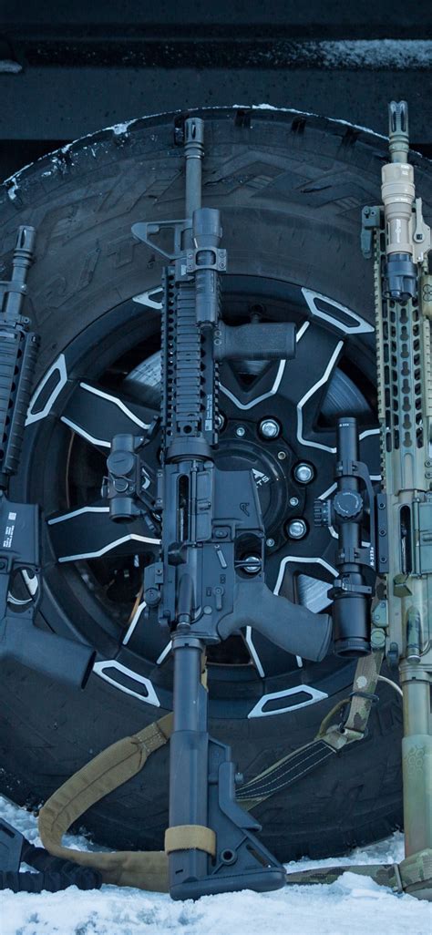 Download wallpaper weapons, wheel, Assault rifle, section weapon in ...