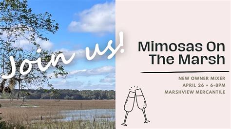 Mimosas On The Marsh! , Marshview Mercantile, Beaufort, 26 April 2024 ...