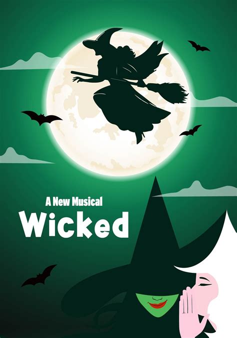 Wicked Broadway Musical | Wicked, Halloween poster, Wicked musical