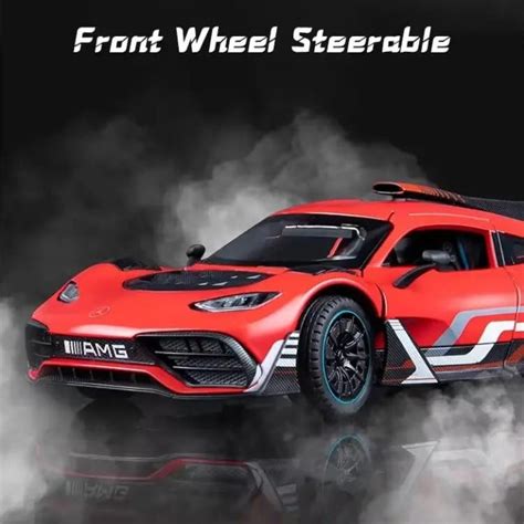 Mercedes Benz AMG One 1:24 Scale Die-cast Pull Back Metal Racing Car ...