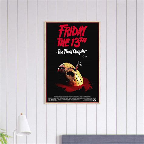 Friday The 13th Movie Poster, Classic Movie Friday The 13th Poster ...