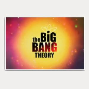 The Big Bang Theory Logo Art (18x12) Paper Print - Abstract posters in ...