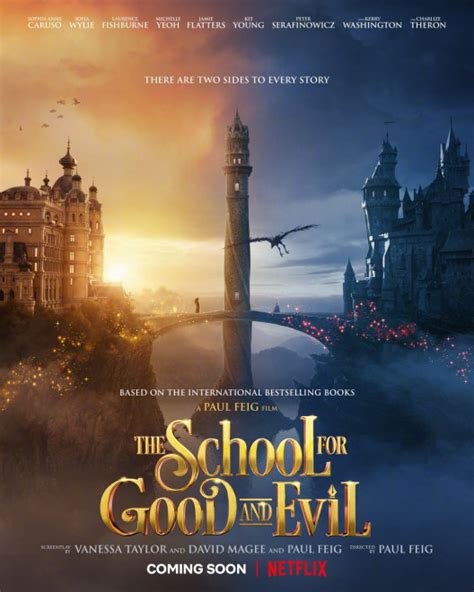 塞皇新作《善恶学校》发布海报 正邪对比即将上线 - 七星影视