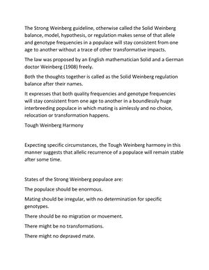 Document (200) - Easy topic to learn - Chromatin is characterized as a ...