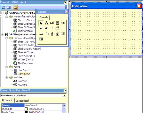 VB Project Excel 的图像结果